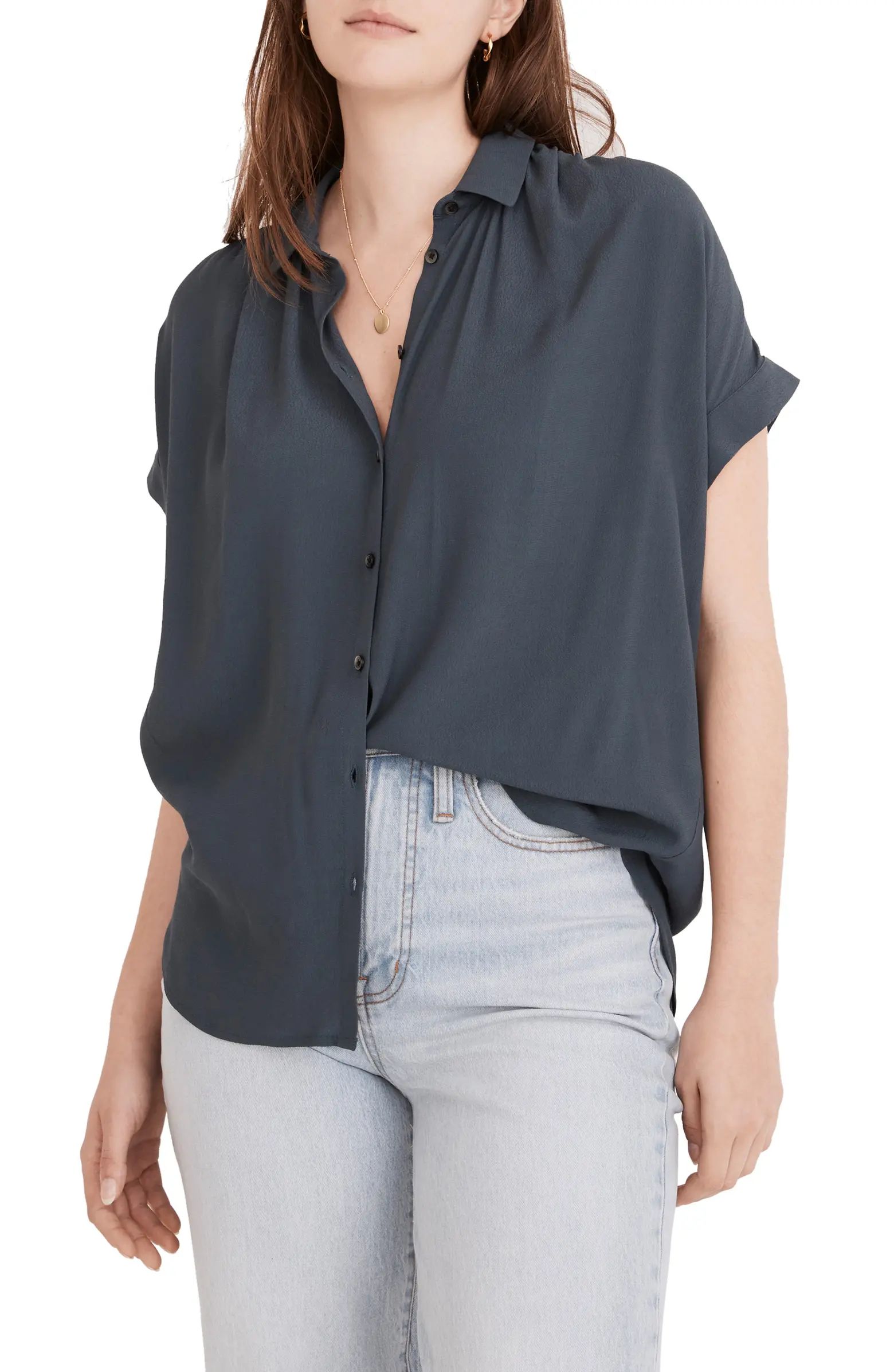 Madewell Central Drapey Shirt | Nordstrom | Nordstrom