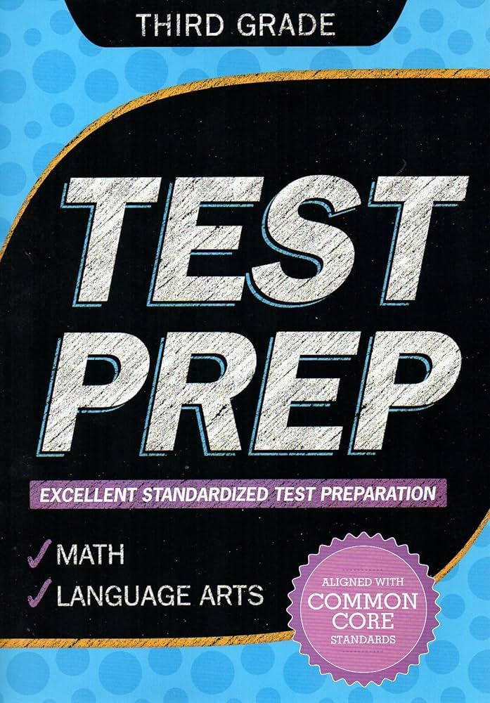 Third Grade Math & Language Arts Test Prep Workbook (Aligned with Common Core Standards) | Amazon (US)