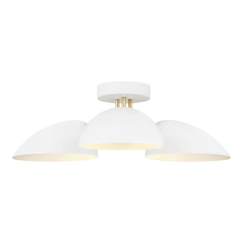 Jane 3 - Light 24'' Cluster Bowl Semi Flush Mount | Wayfair North America