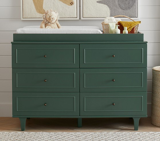 Dawson 6-Drawer Dresser & Topper Set (51w x 20d") | Pottery Barn Kids