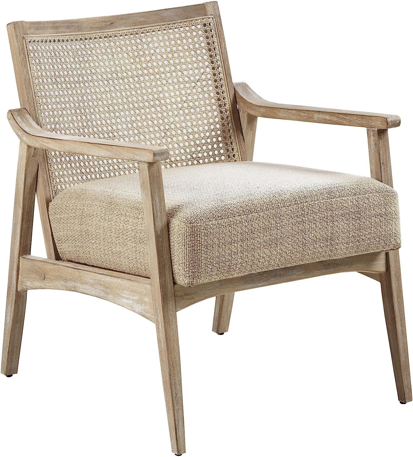 INK+IVY Kelly Accent Chair, Light Brown | Amazon (US)