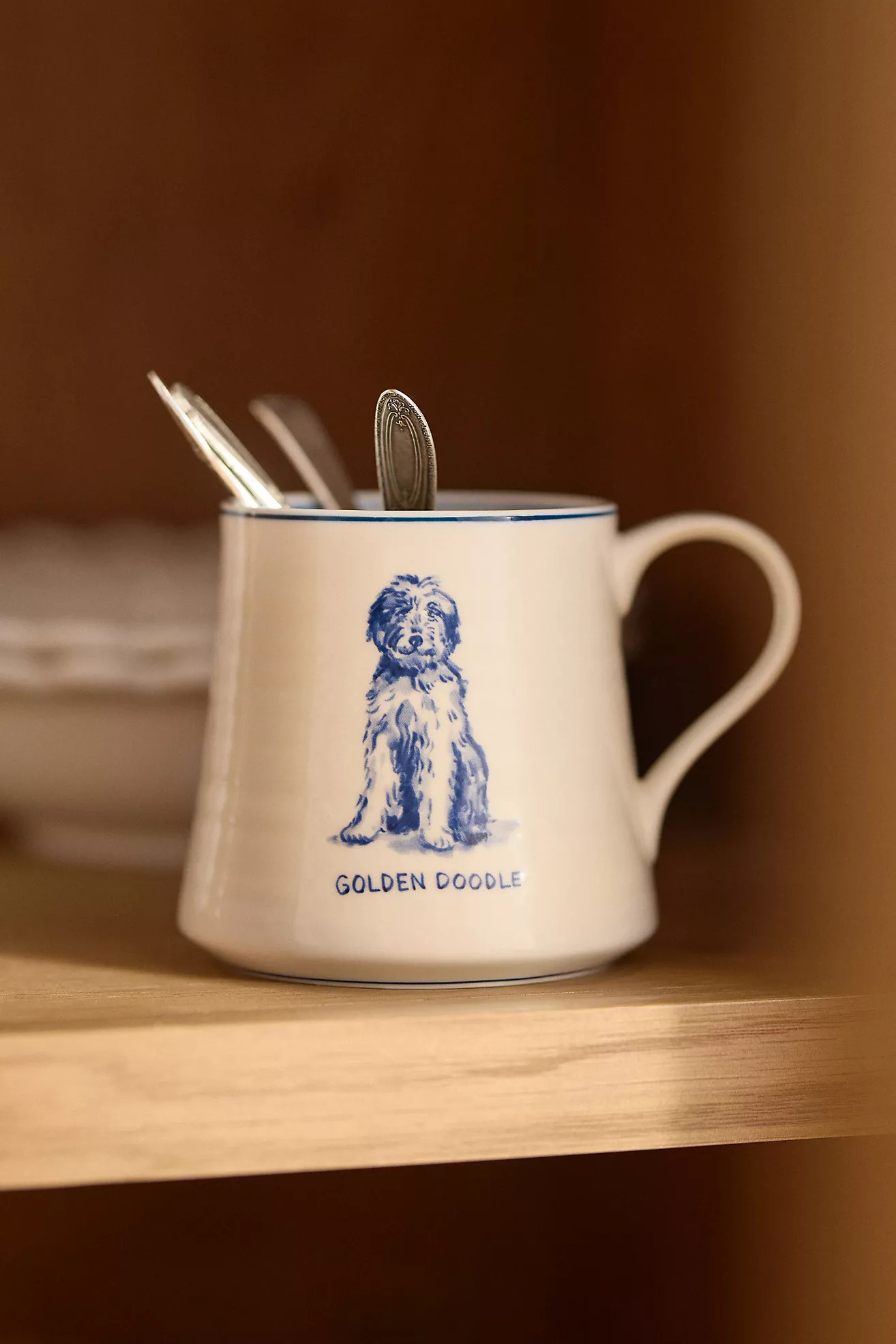 Molly Hatch Stoneware Dog Mug | Anthropologie (US)