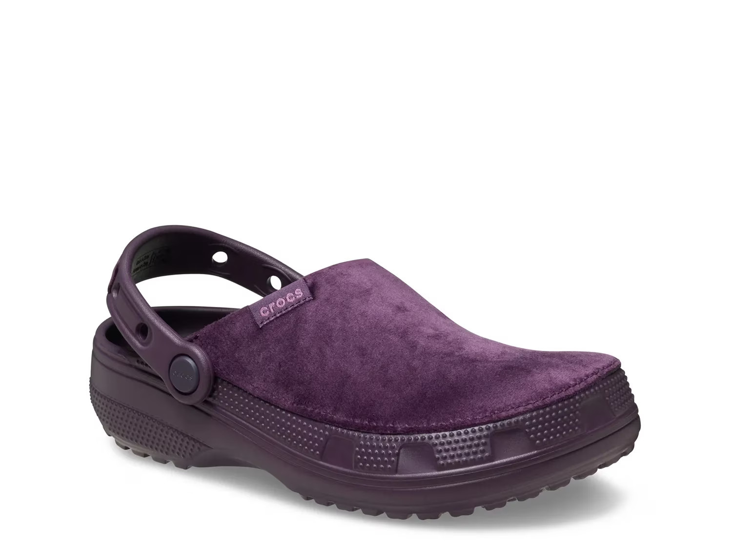 Crocs Classic Crafted Velvet Clog | Women's | Plum | Size Women's 5 | Clogs | Slingback | DSW