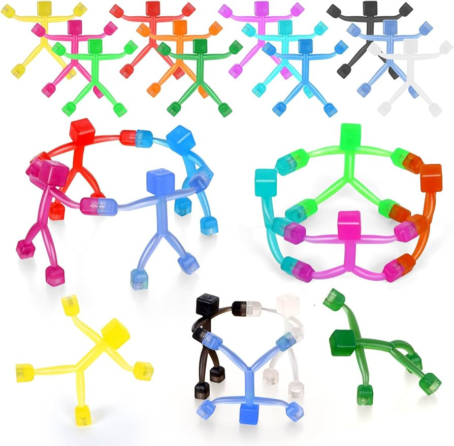 15PCS Magnetic Figures Toys for Kids 3-8, Fidget Toys Road Trip ‌Sensory Toy, Funny Man Magnet ... | Amazon (US)