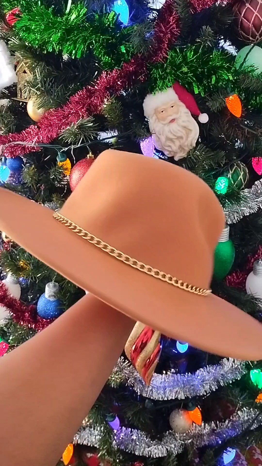 Fedora hats are not just a must-have for fall and winter but they add a beautiful contribution to holiday outfits!🎅🏾🎀🎄✨

#LTKHoliday #LTKootd #LTKgrwm