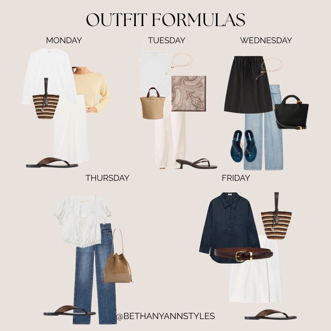 Week 33 of 2026 outfit formulas—effortless combinations designed to make getting dressed simple, confident, and stress-free for the week ahead.