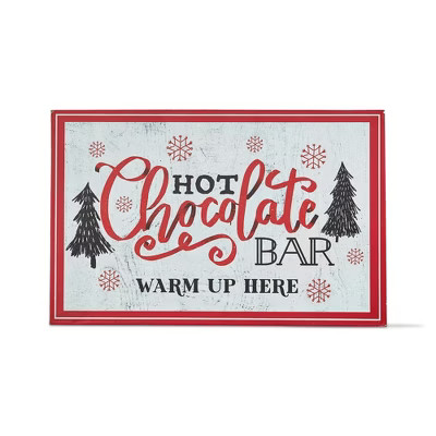 tagltd Hot Chocolate Bar Sign + Stand | Target