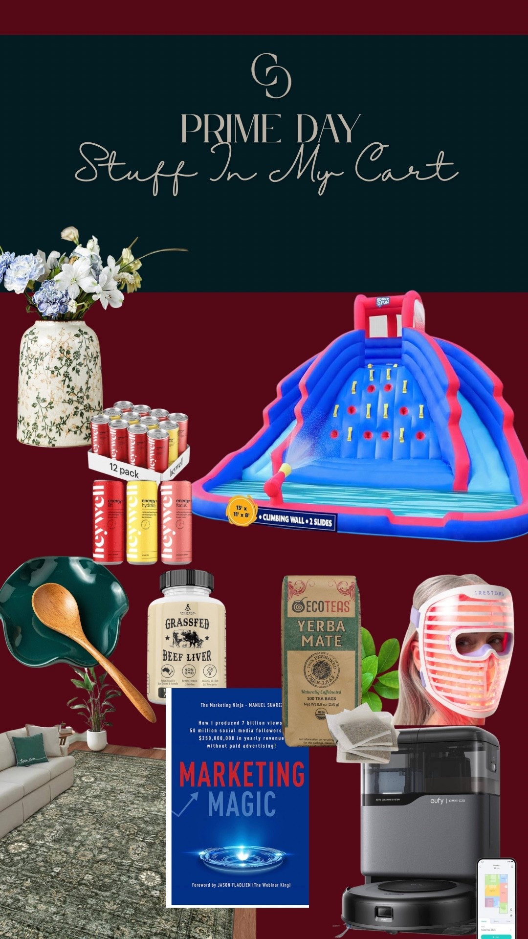 🛍️ What’s in my Prime Day cart 👀
Rounding up the steals I’m snagging before they sell out. From beauty to home to random life upgrades – these are too good to pass up. Tap to shop my cart before the deals end!
#PrimeDay #AmazonFinds #WhatsInMyCart #PrimeDay2025 #AmazonDeals #CartMustHaves #ShopWithMe