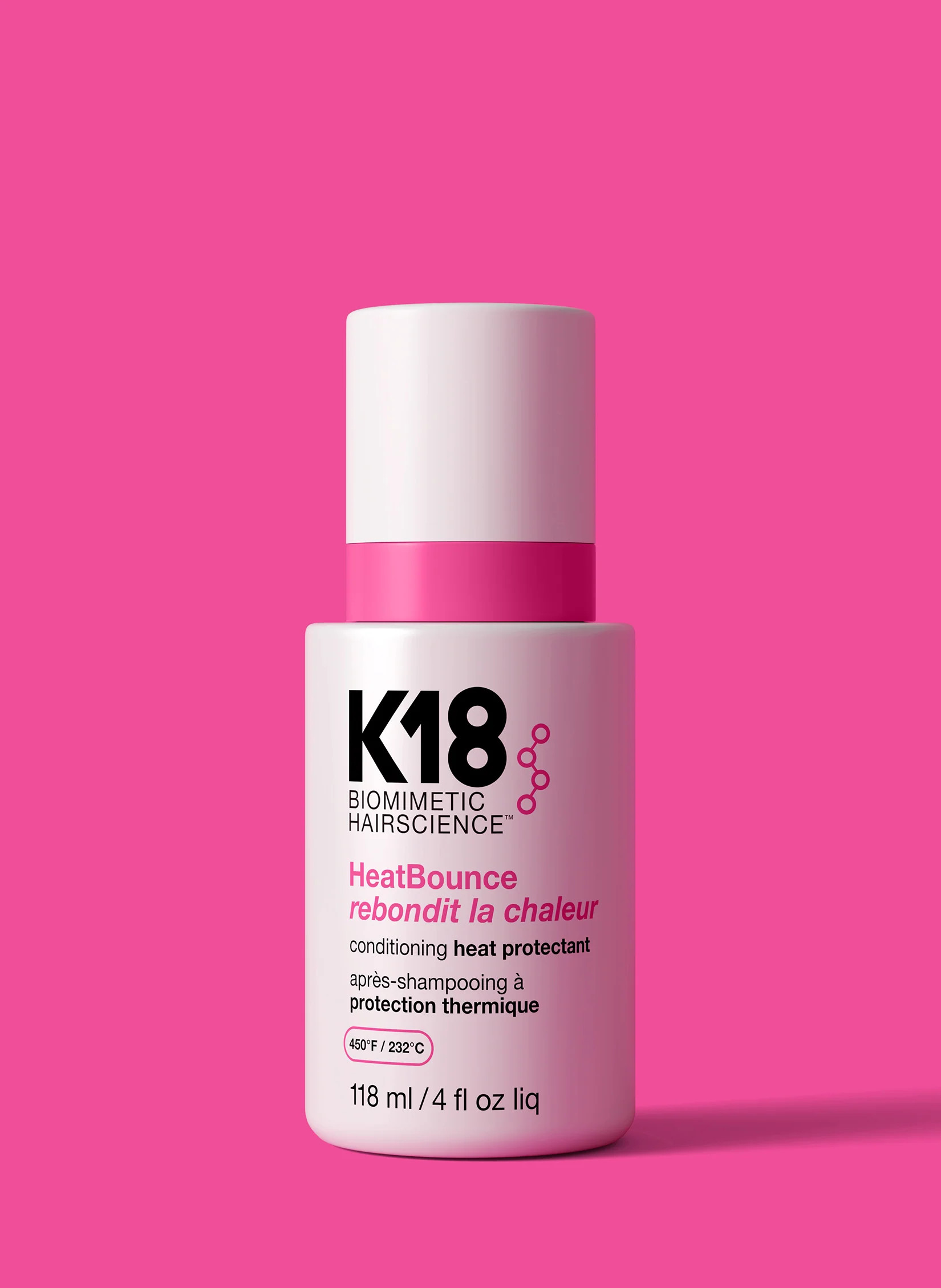 HeatBounce conditioning heat protectant 4oz | K18 Hair