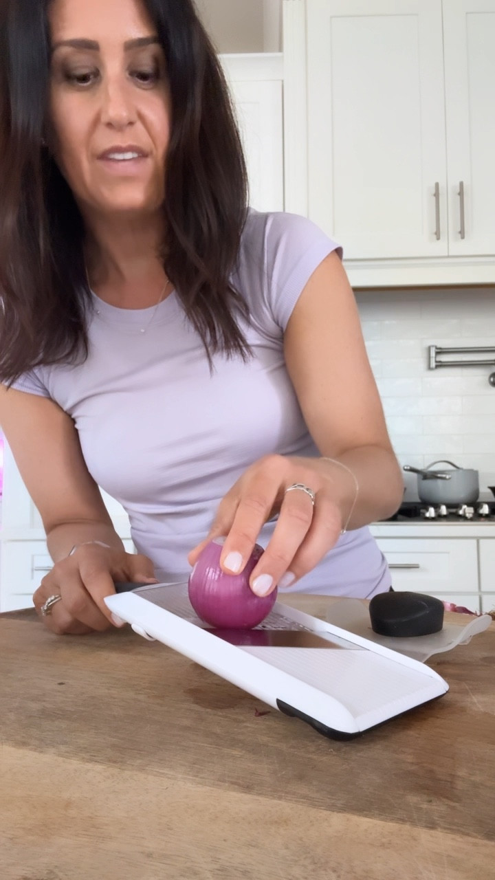 My favorite kitchen gadget of the moment: this mandoline 

#LTKVideo #LTKHome