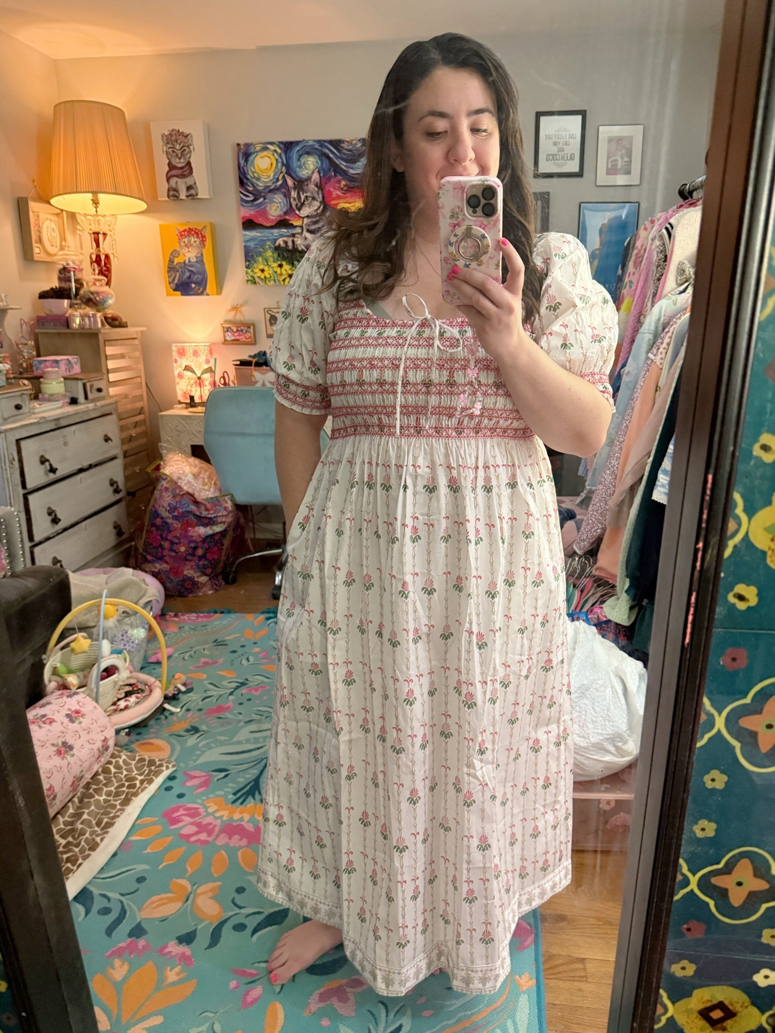 Madeline Nap Dress 

Smocked dress, midi dress, cottagecore dress 

#LTKMidsize #LTKSeasonal