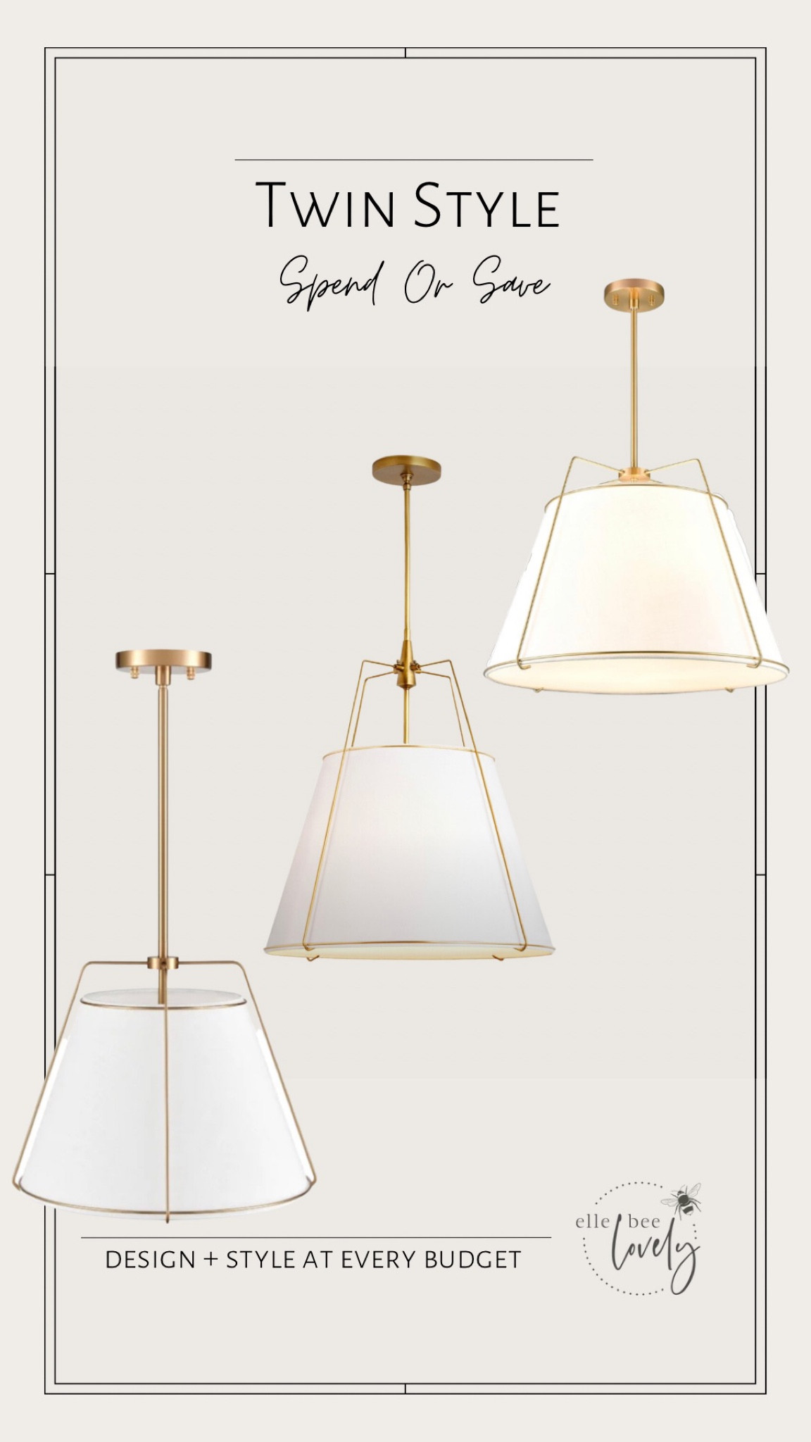Twin Style lighting options! 

#LTKhome