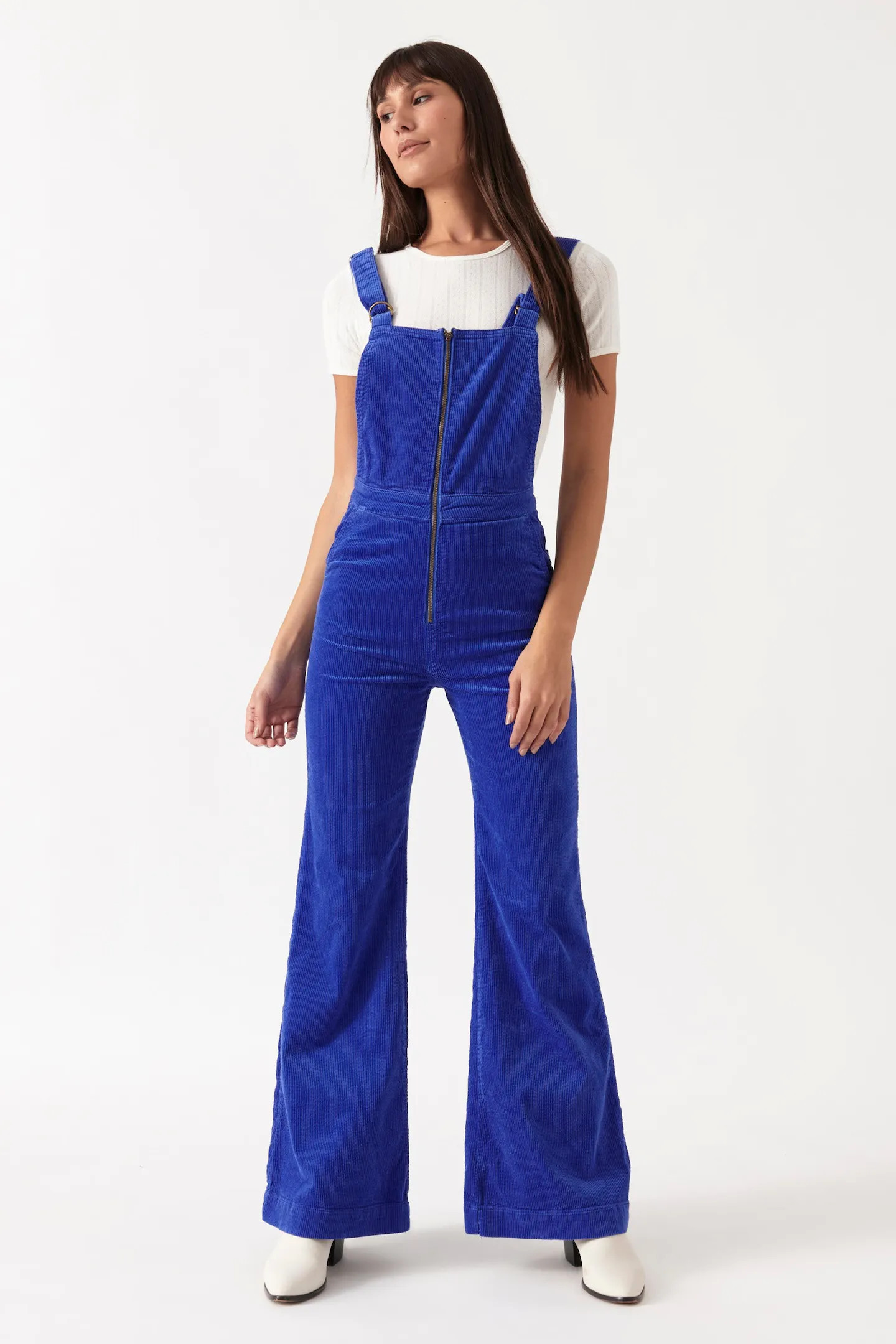 Buy Eastcoast Flare Overall - Electric Blue Online | Rollas Jeans | Rolla's Jeans APAC
