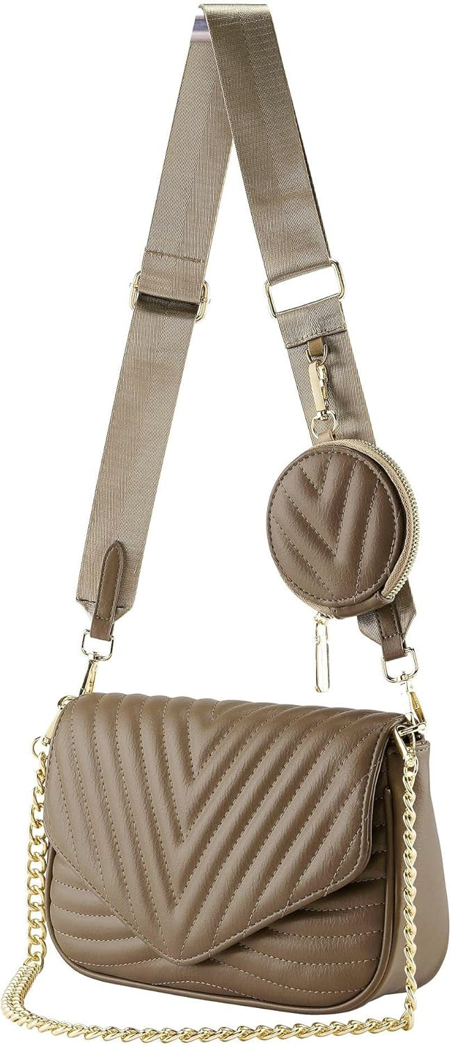 Ayliss Women Multipurpose Small/Medium Crossbody Bags Shoulder Handbag Coin Purse Trendy Clutch E... | Amazon (US)