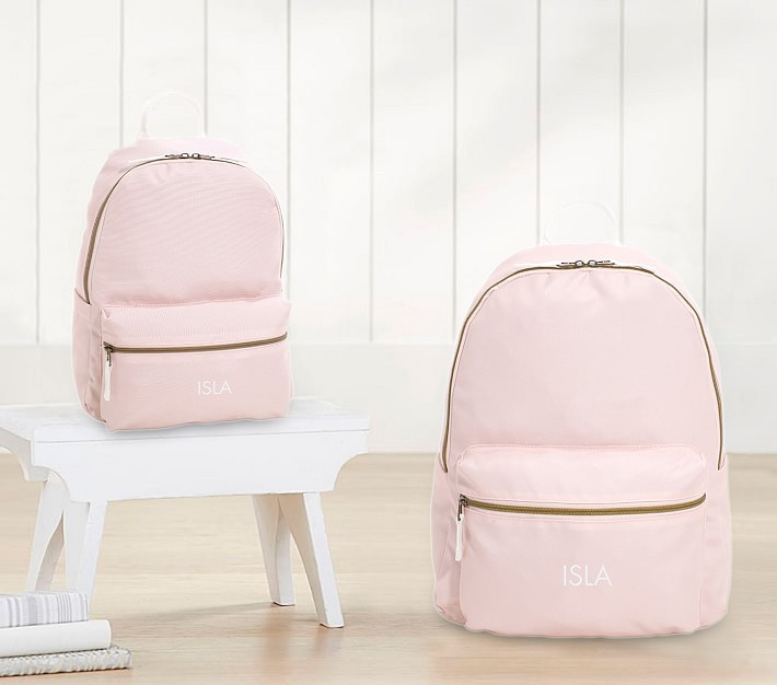 Colby Solid Blush Backpacks | Pottery Barn Kids