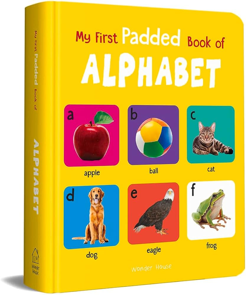 My First Padded Book of Alphabet: Early Learning Padded Board Books for Children | Amazon (US)