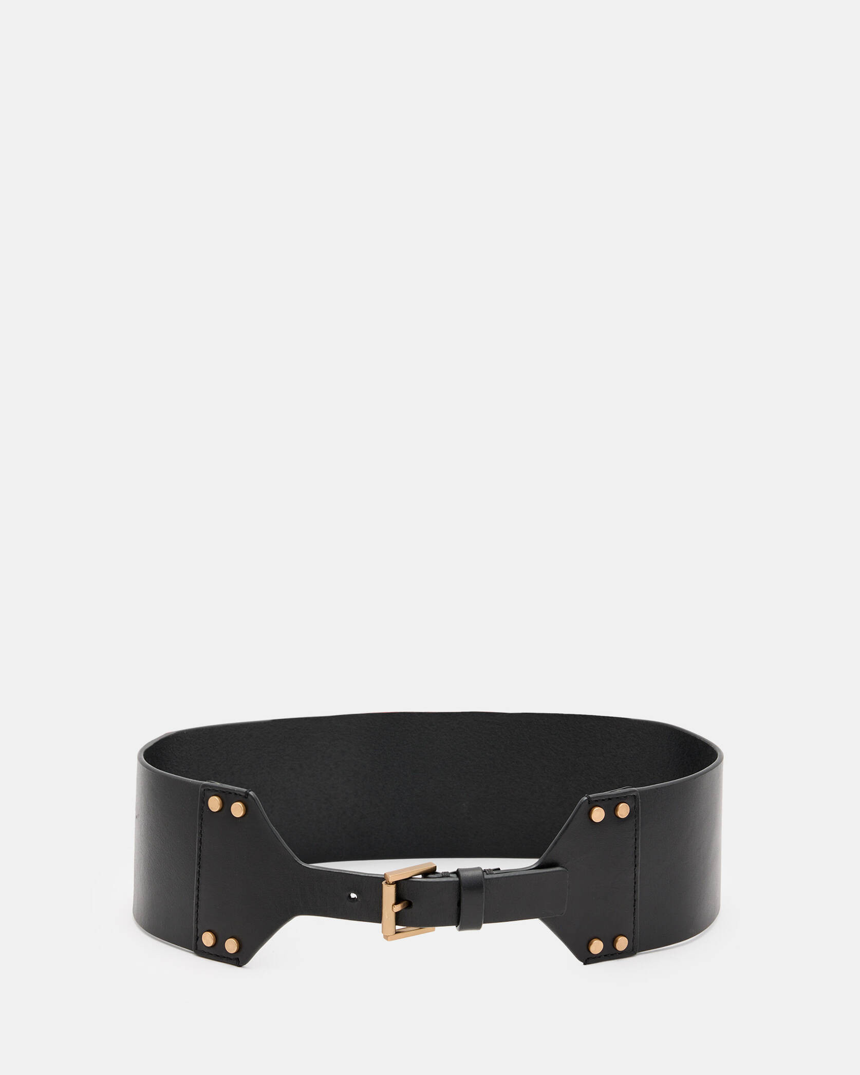 Eden Studded Leather Waist Belt | AllSaints US