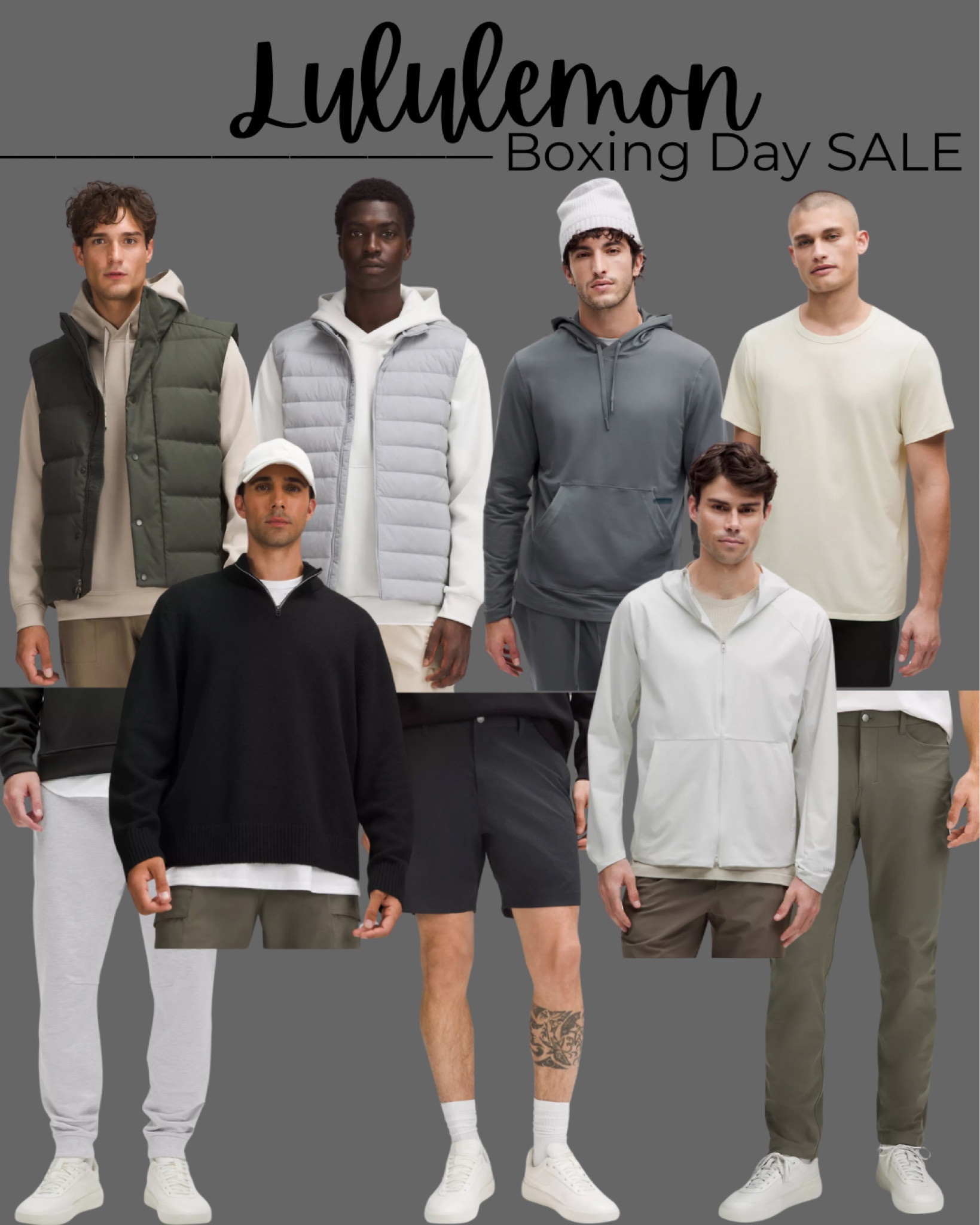 Lululemon Boxing Day. Lululemon End of the Year Sale. Lululemon Sale. Lululemon Men’s. Lululemon hoodie. Lululemon sweatshirt. Lululemon Shirt. Lululemon Men’s Top. Lululemon Vest. Lululemon Pants. Lululemon Shorts. Lululemon Bottoms. 




#LTKActive #LTKFitness #LTKSaleAlert