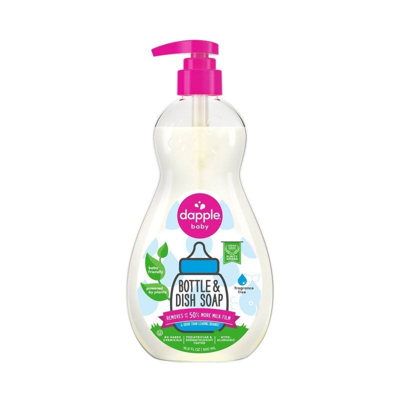 Dapple Bottle & Dish Soap - Fragrance Free - 16.9 fl oz | Target