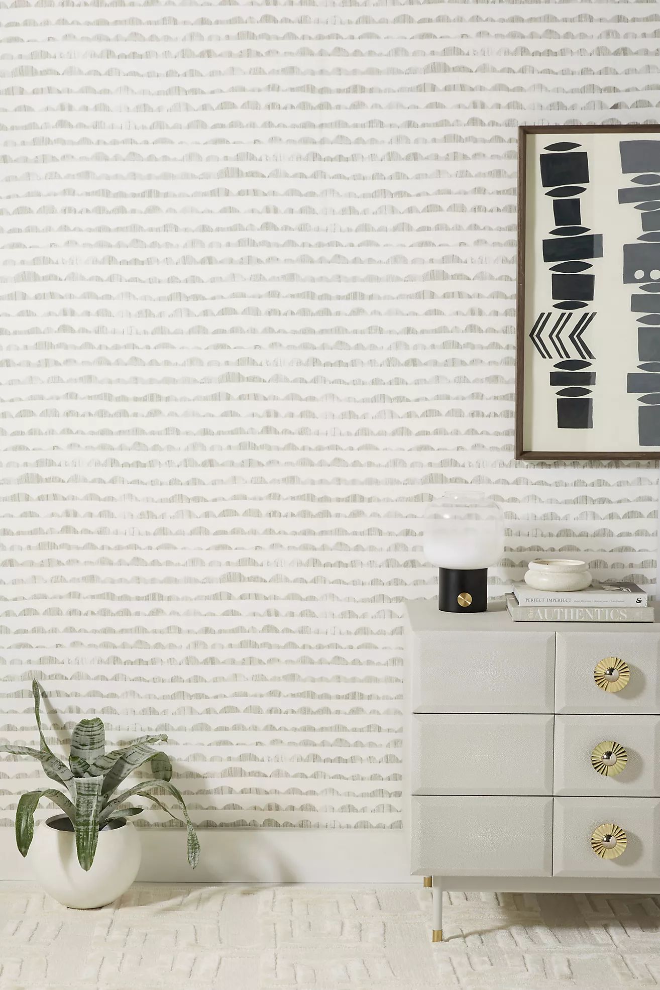 Magnolia Home Hill and Horizon Wallpaper | Anthropologie (US)