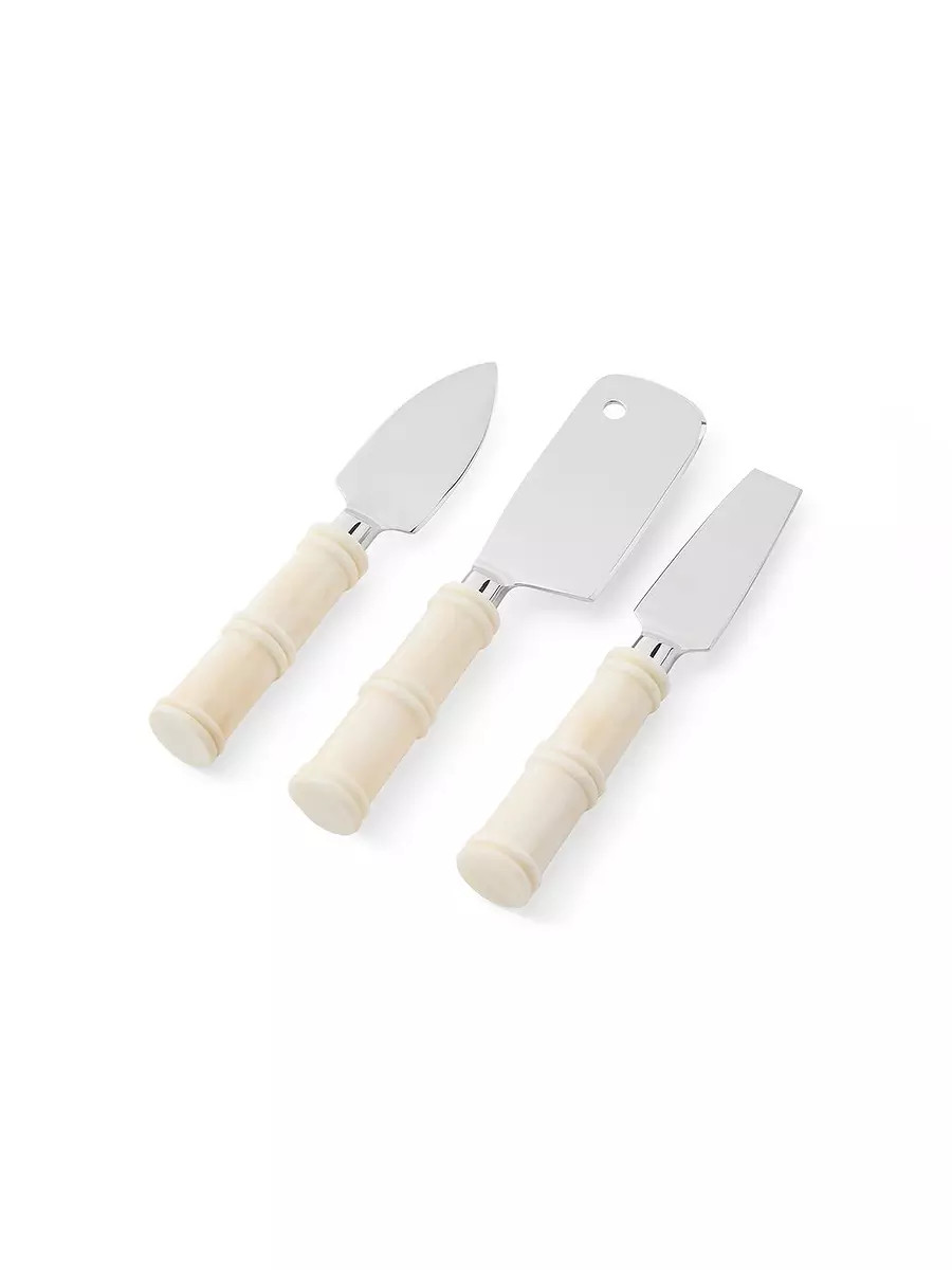 Reed Bone Cheese Knives (Set of 3) | Serena and Lily