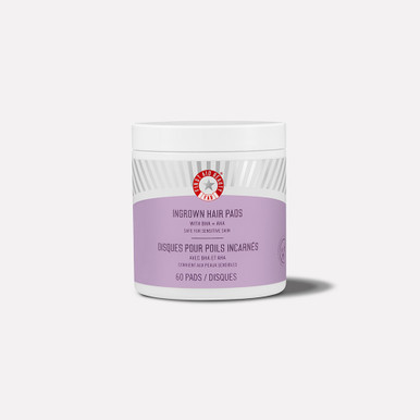 Ingrown Hair Pads with BHA & AHA 60 count | First Aid Beauty
