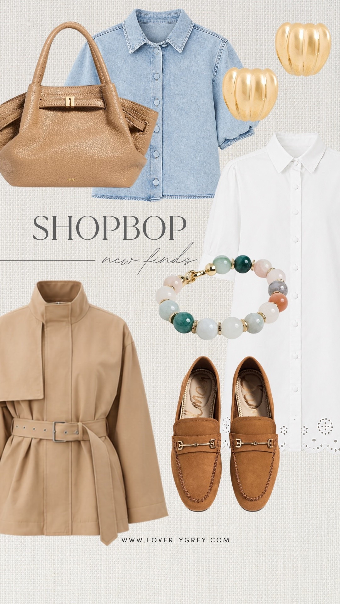 Fresh Shopbop arrivals featuring neutral layers, denim tops, suede loafers, structured handbags, and everyday jewelry. Timeless fall staples that pair effortlessly with your favorite basics.

#LTKootd #LTKSeasonal #LTKWorkwear