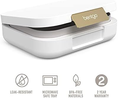 Bentgo® Modern - Versatile 4-Compartment Bento-Style Lunch Box for Adults and Teens, Leak-Resist... | Amazon (US)