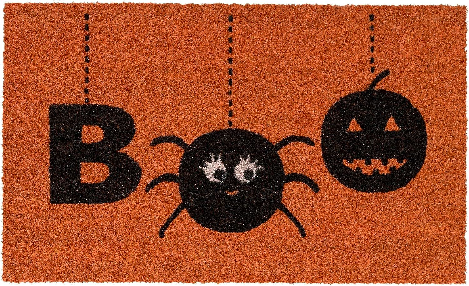 Ninamar Door Mat Halloween Boo - Natural Coir - 29.5 x 17.5 inch | Amazon (US)