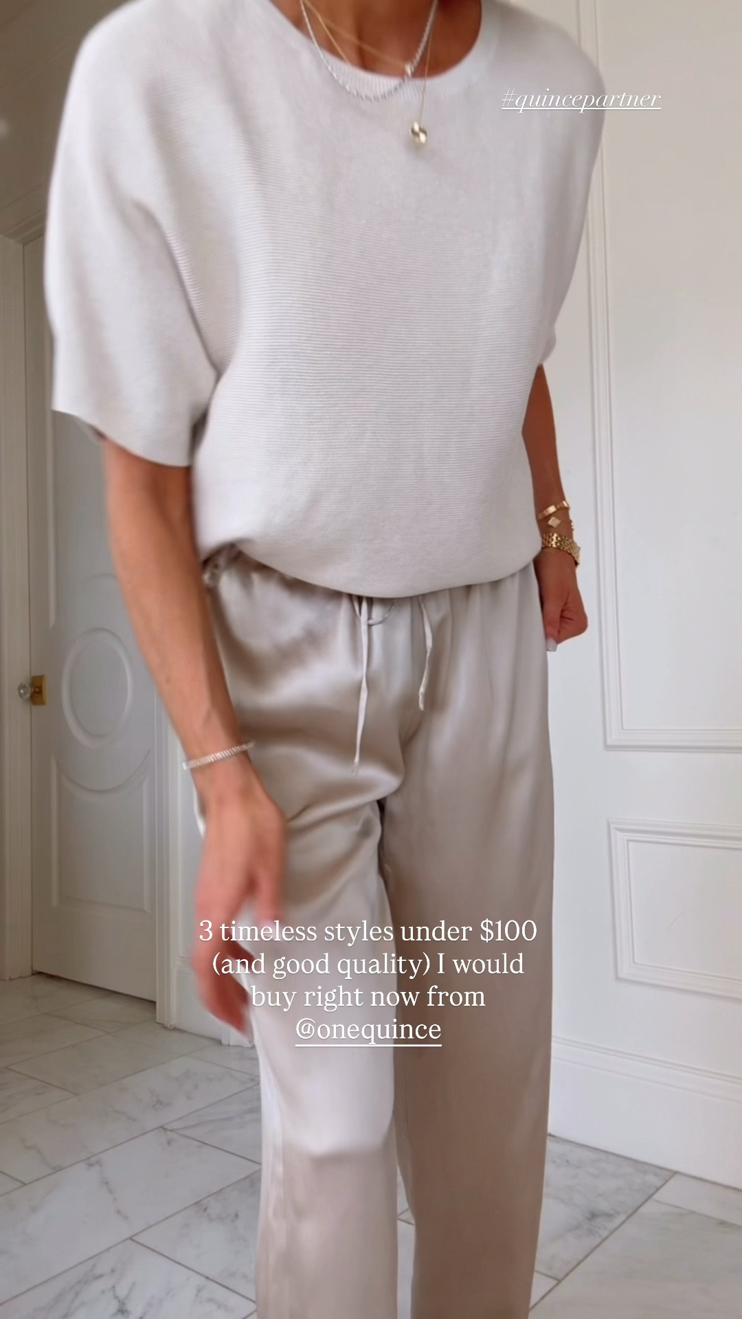 3 timeless styles under $100 (and good quality) I would buy right now from @onequince. #QuincePartner