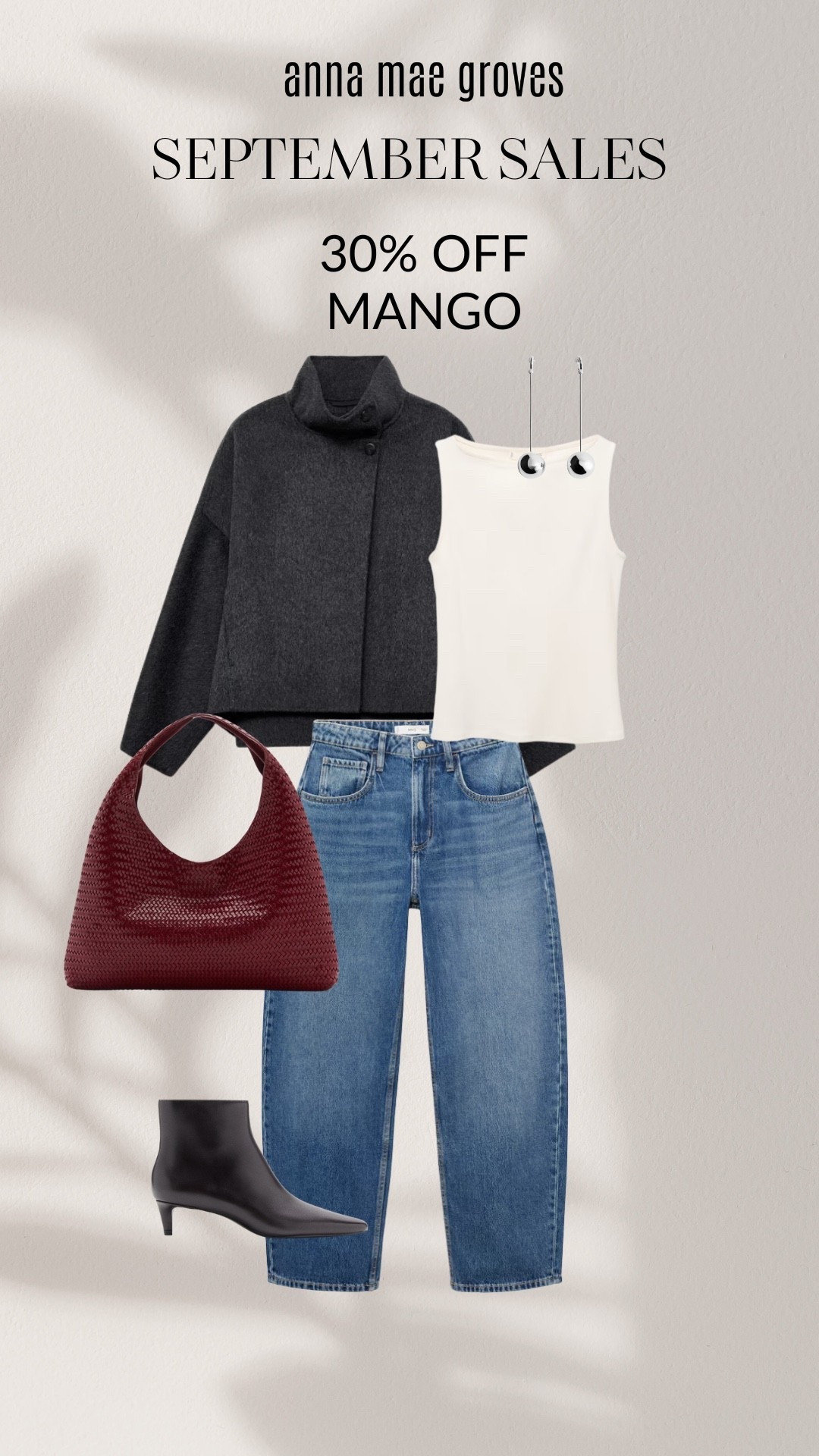 An easy fall outfit to recreate! Everything on Mango is 30% off site wide with code MANGO30 

#LTKSeasonal #LTKSaleAlert #LTKItBag