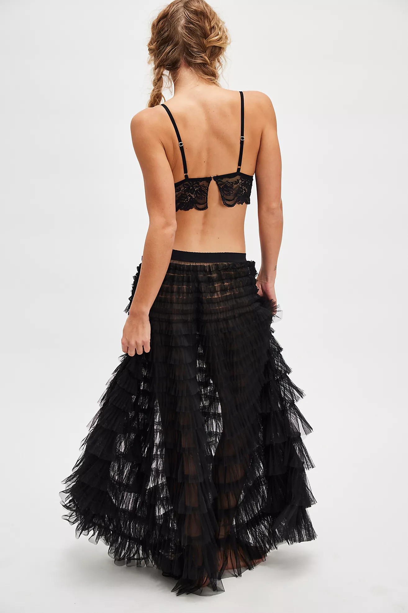 Return Of The Ruffle Maxi Slip Skirt | Free People (Global - UK&FR Excluded)