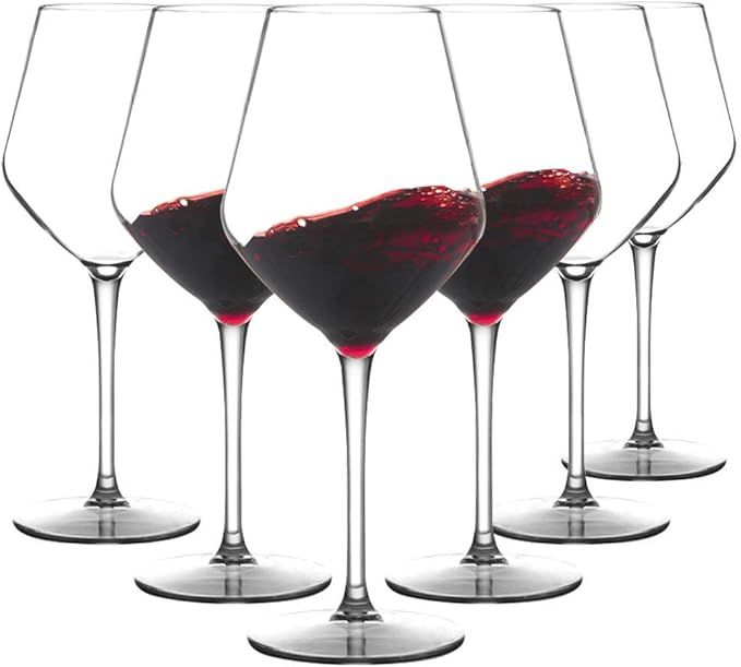 MICHLEY Unbreakable Stemmed Wine Glass 100% Tritan Plastic Dishwasher available Glassware 15 oz, ... | Amazon (US)