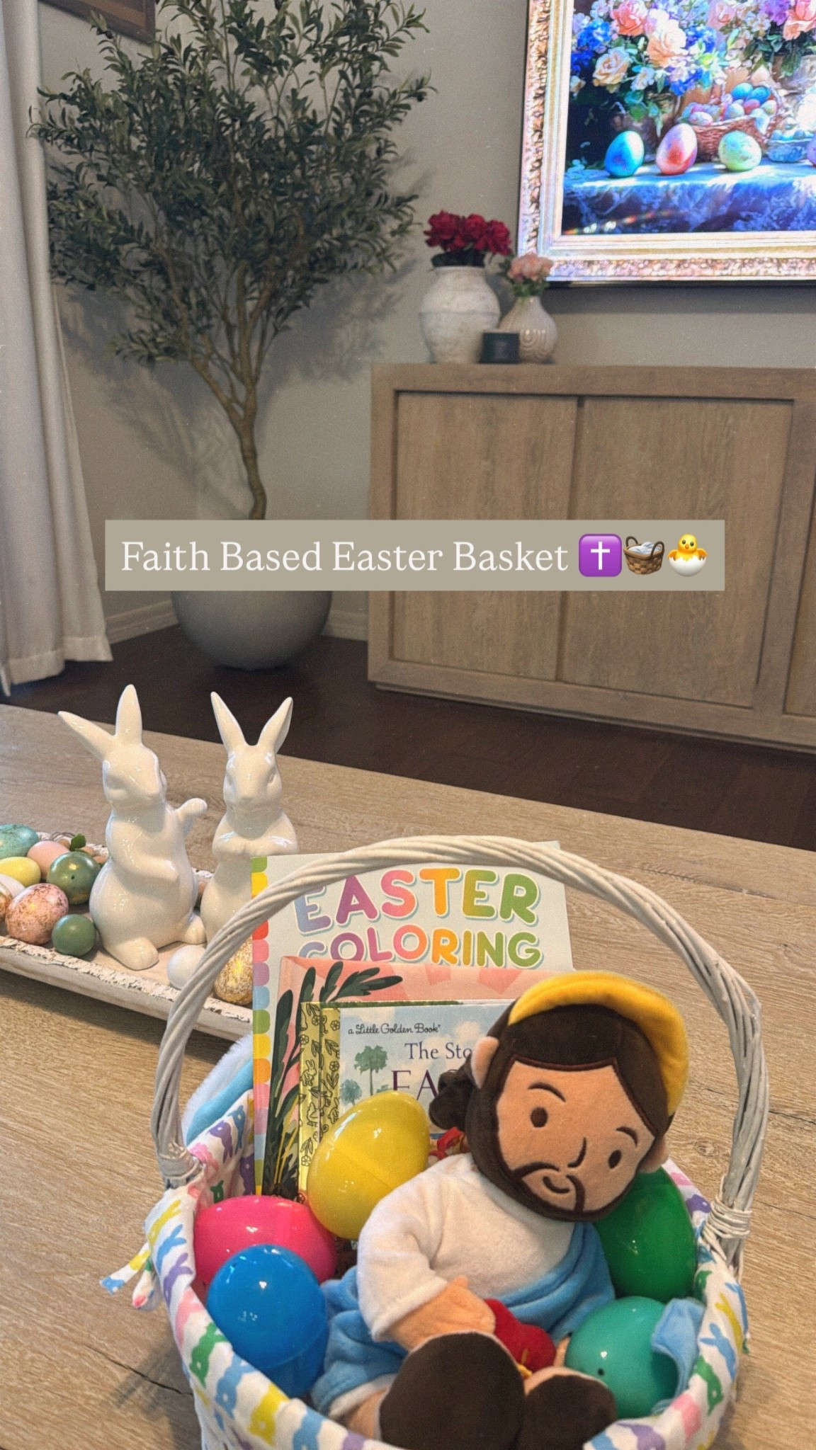 Faith-based Christian Easter basket 🧺✝️🐣

#LTKSeasonal #LTKmomlife #LTKKids