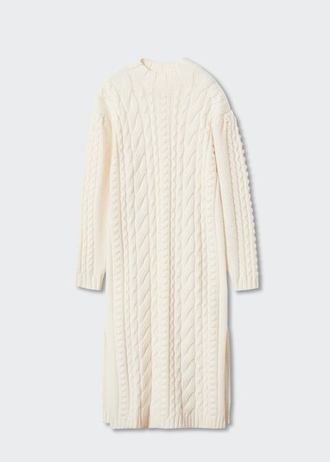 Knit long dress -  Women | Mango USA | MANGO (US)