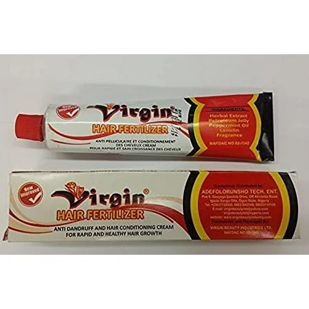 Virgin Hair Fertilizer Anti-Dandruff and Hair Conditioning Cream 125g | Walmart (US)