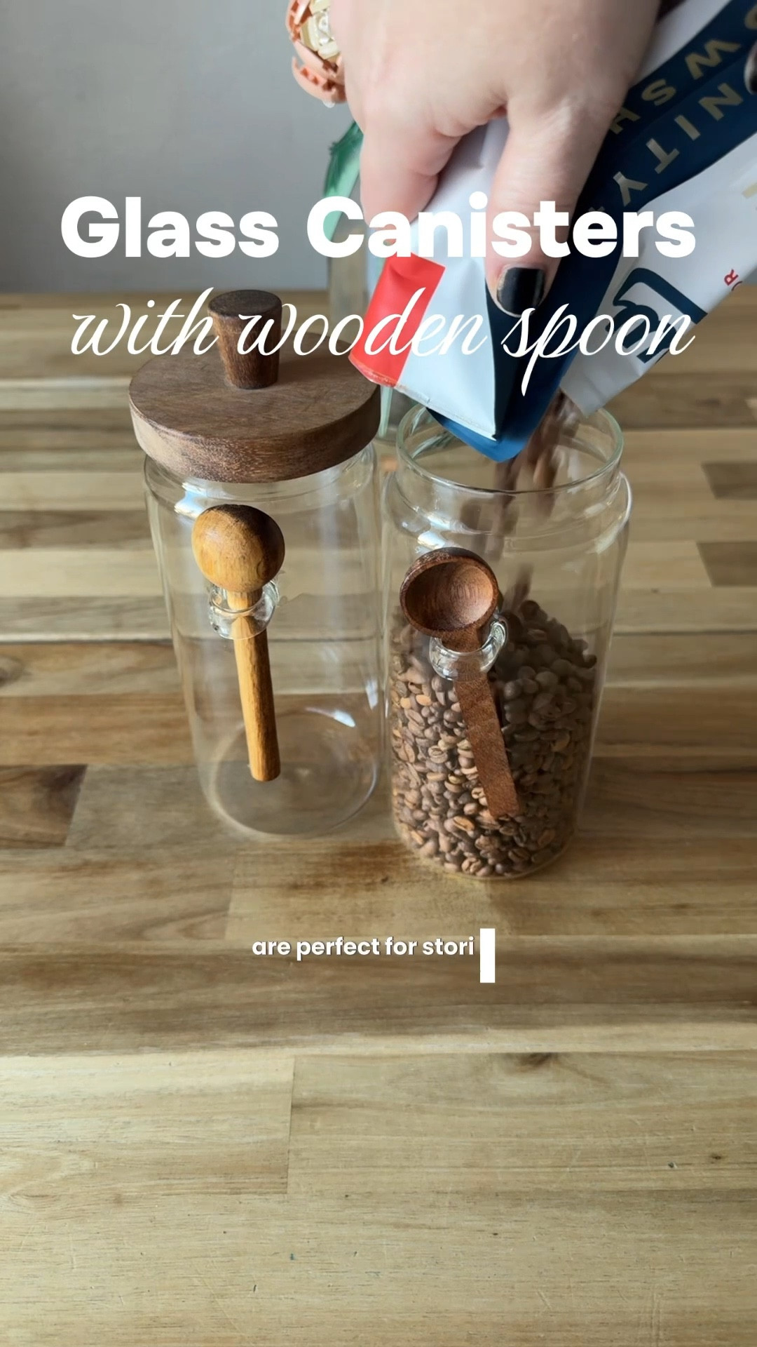 These are great for storing pantry staples, coffee bar ingredients, tea, and more!

#LTKfoodie #LTKFindsUnder50 #LTKHome