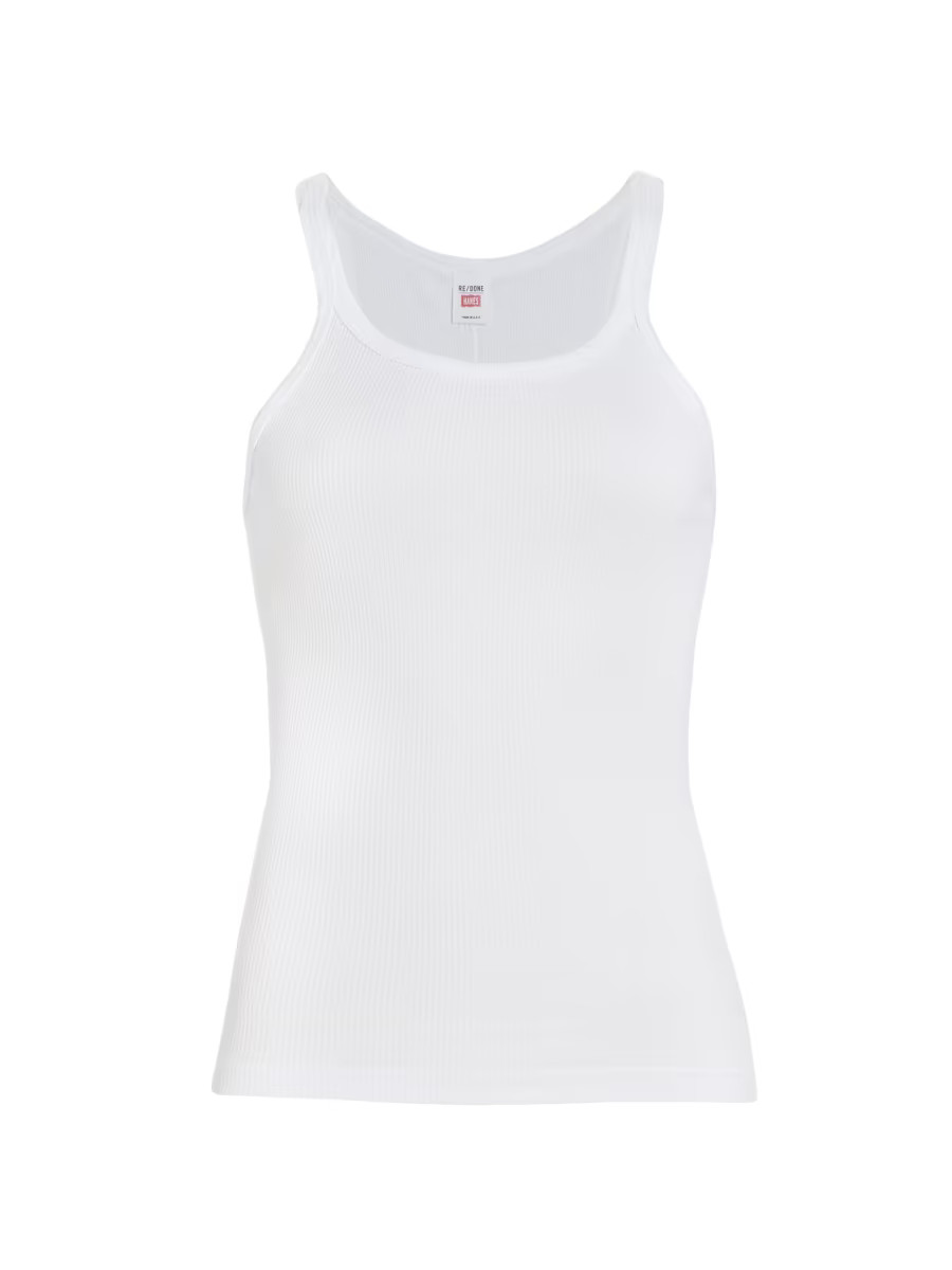 The Ribbed Tank | Saks Fifth Avenue