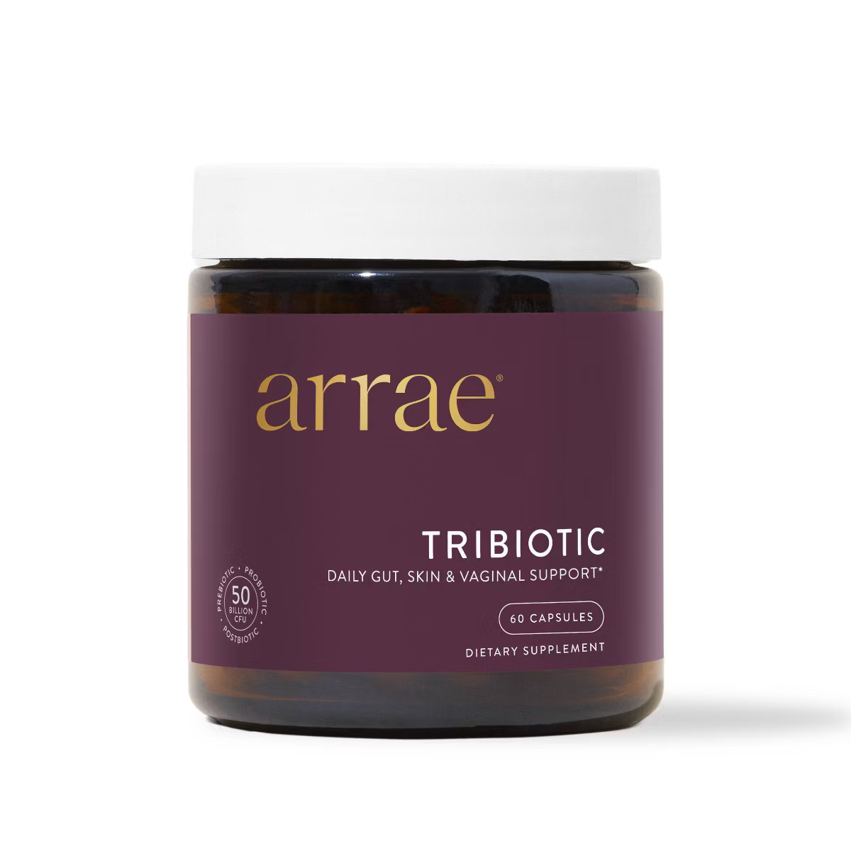 Arrae Tribiotic Dietary Supplement Capsules - 60ct | Target