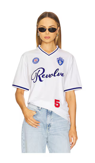 Revolve Jersey in White | Revolve Clothing (Global)