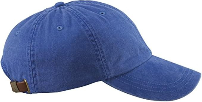 Adams Optimum Pigment Dyed Twill Cap (Royal) (ALL) | Amazon (US)