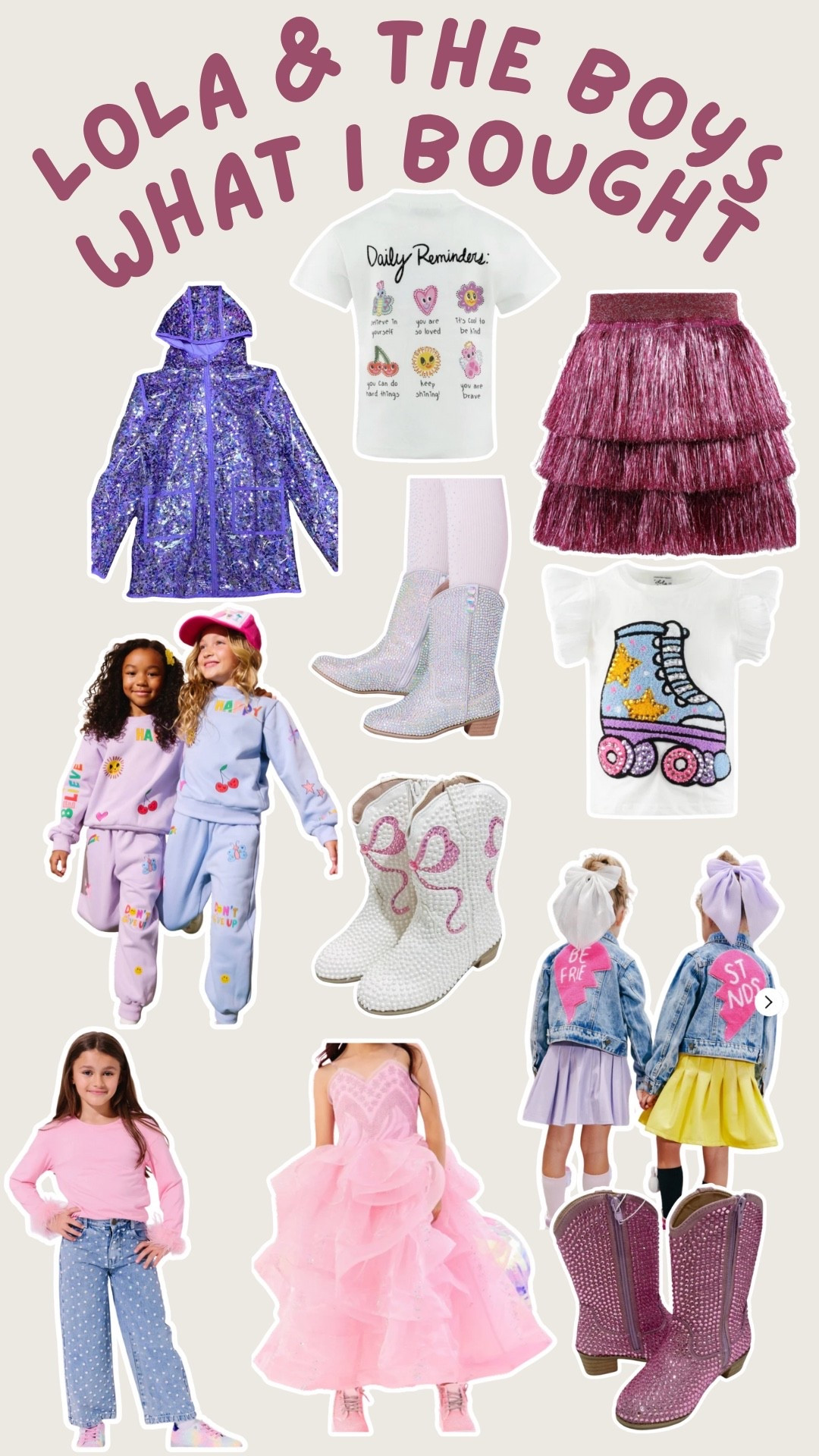 Lola and the boys my buys #LTKStyleTip

#LTKKids #LTKFindsUnder100