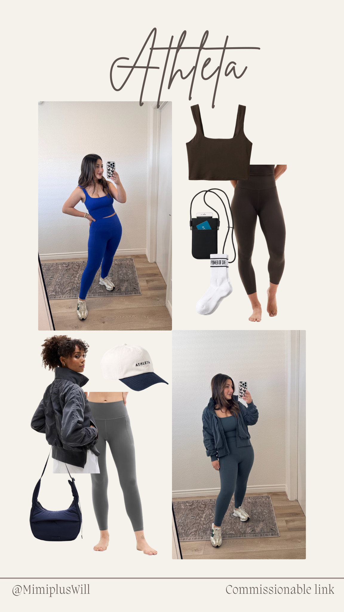 USE CODE: 10MIMI

My favorite Athleta pieces released in new colors!! 

Square neck crop sports bra size medium
High rise leggings size small petite 
Bomber jacket size small petite 

5'0" 140lbs
 

 

#LTKActive #LTKSaleAlert #LTKPetite