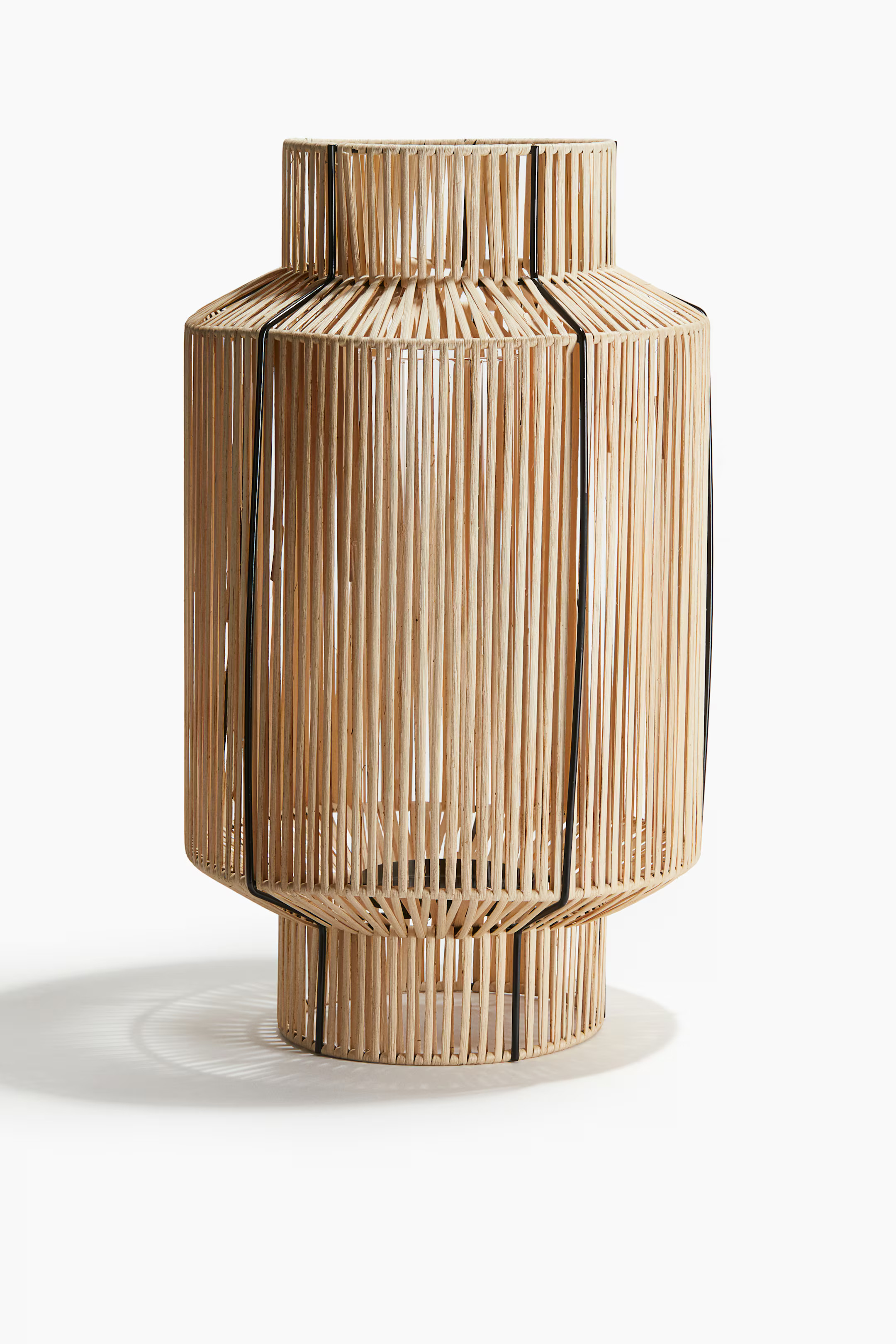 Large Rattan Candle Lantern | H&M (US + CA)