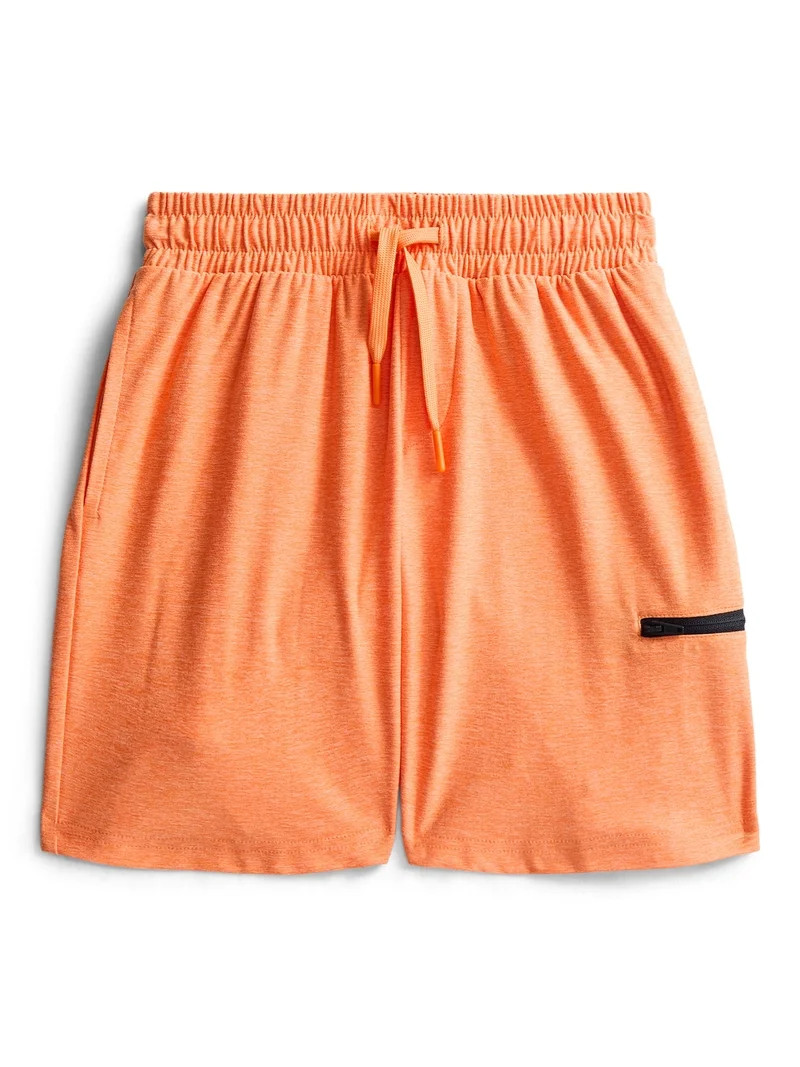 Athletic Works Boys Active ButterCore Knit Shorts, Sizes 4-18 & Husky | Walmart (US)