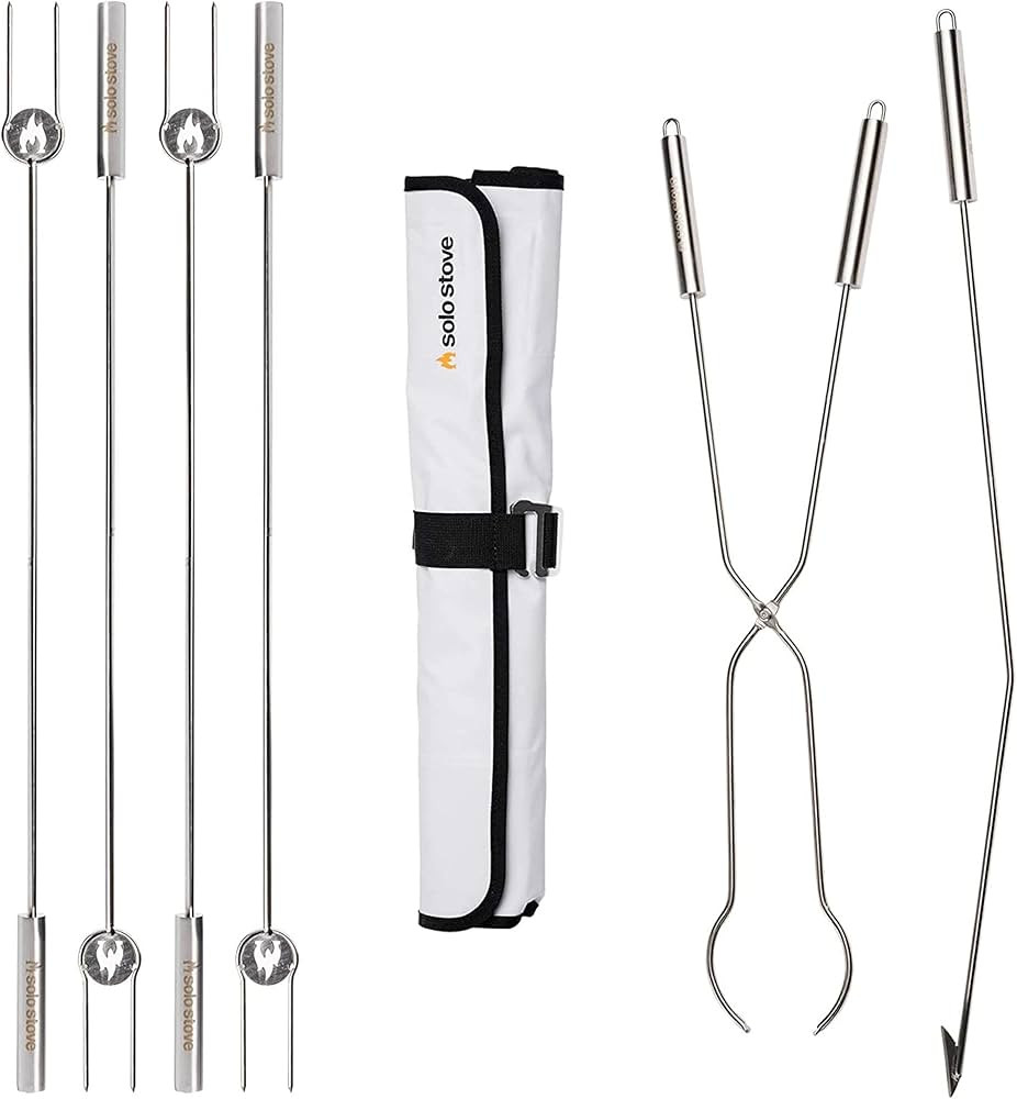 Solo Stove Roasting Sticks and Fire Pit Poker - Firewood Accessories for Outdoor and RV Fire Pits | Amazon (US)