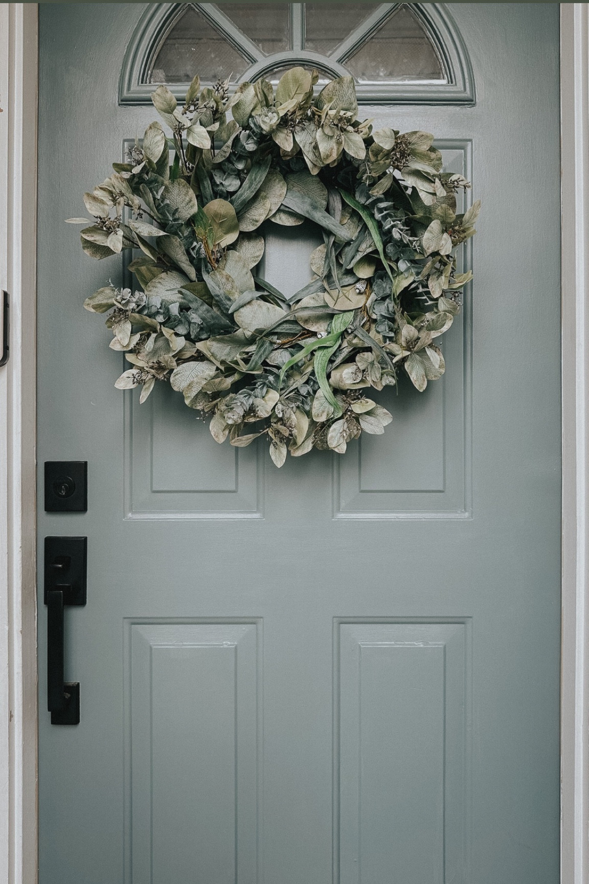 Faux eucalyptus wreath from Amazon! Soo good, and soo versatile! 

#LTKHome #LTKSeasonal #LTKFindsUnder100