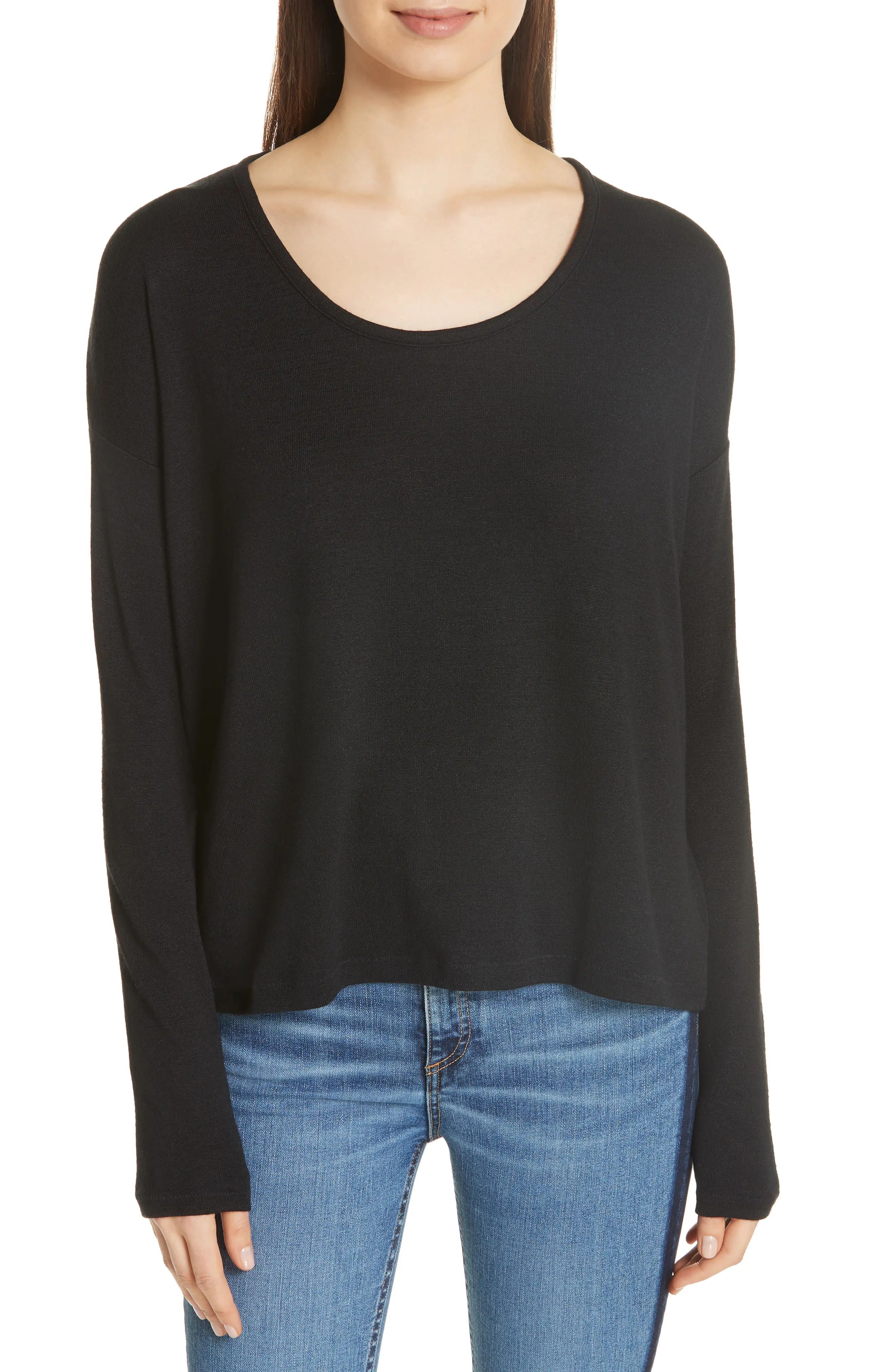 rag & bone/JEAN Florence Cutout Back Top | Nordstrom