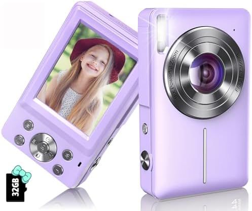 Digital Camera, FHD 1080P Camera, Digital Point and Shoot Camera with 16X Zoom Anti Shake, Compac... | Amazon (US)