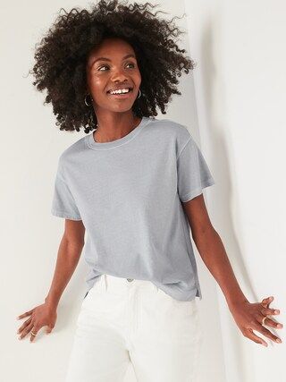 Short-Sleeve Vintage Easy T-Shirt for Women | Old Navy (US)